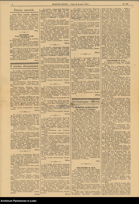 Obraz 15 z jednostki "Lubart Sucher – wyrób towarów bawełnianych Bełchatów"