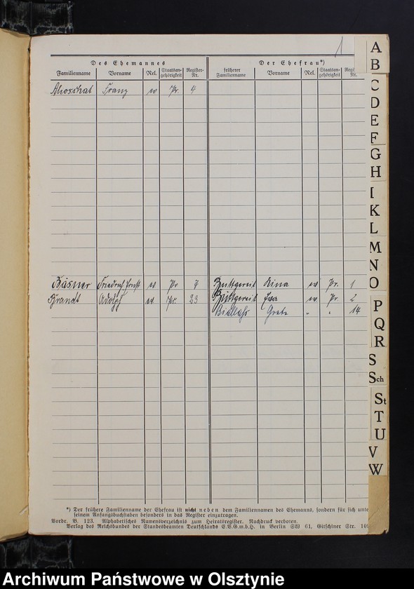 image.from.unit.number "Alphabetisches Namenverzeichnis zum Heirathregister"