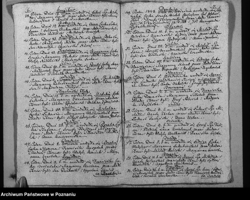 Obraz 6 z jednostki "Duplikat baptisatorum, copulatorum u. mortuorum"