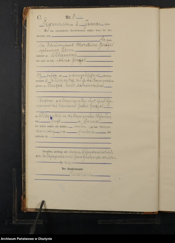 image.from.unit.number "Sterbe-Haupt-Register Nr 1 - 142"