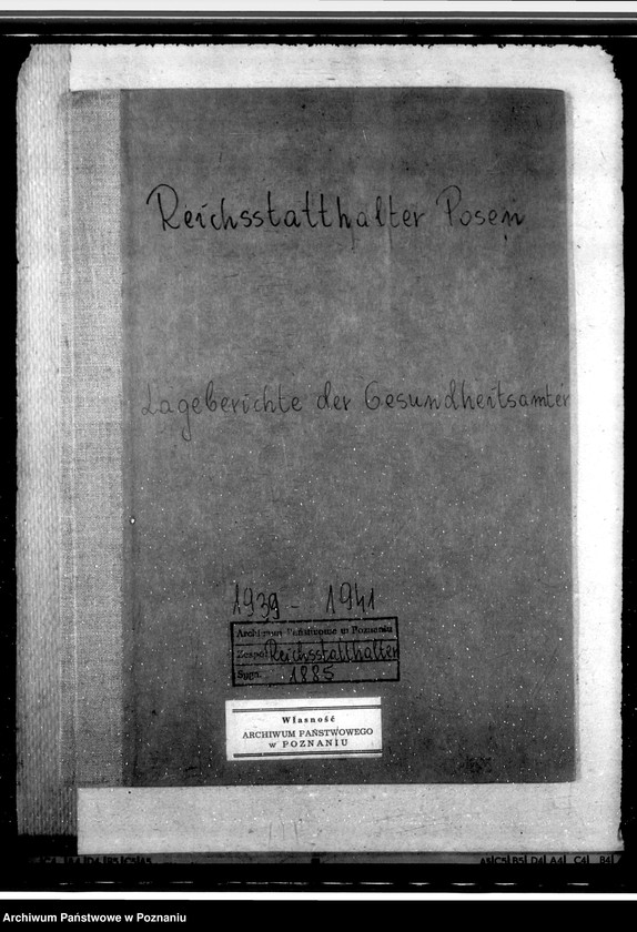 Obraz 4 z jednostki "Lageberichte der Gesundheitsämter"