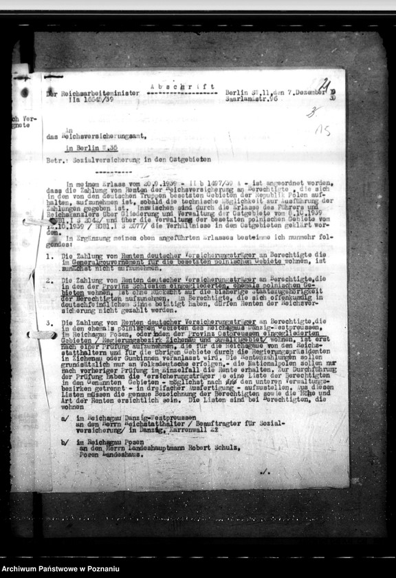 Obraz 19 z jednostki "Erfassung der deutschen Sozialrenten - Sozialversicherung"