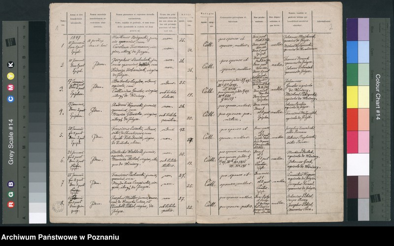 Obraz 3 z jednostki "Księga małżeństw"