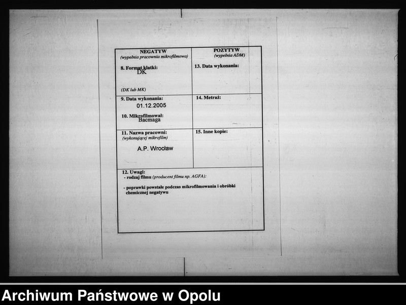 Obraz 3 z jednostki "Acta des Magistrats zu Oppeln betreffend die kleine Brücke im Wege nach dem Domainen Vorwerk Oberschale"
