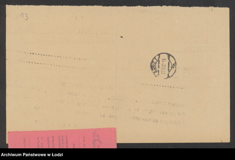 Obraz 15 z jednostki "Mowsza Rabinowicz i Chaim Tenenbaum- kupno i sprzedaż towarów manufakturowych"