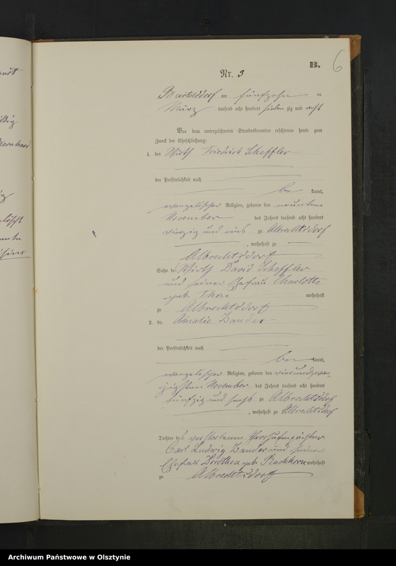 image.from.unit.number "Heiraths-Neben-Register Nr 1 - 11"