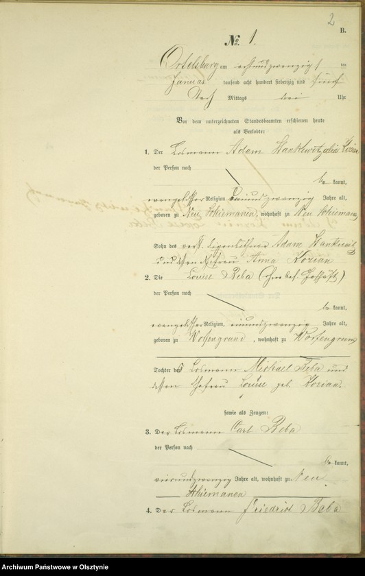 image.from.unit.number "Haupt-Heiraths-Register Nr 1 - 18"