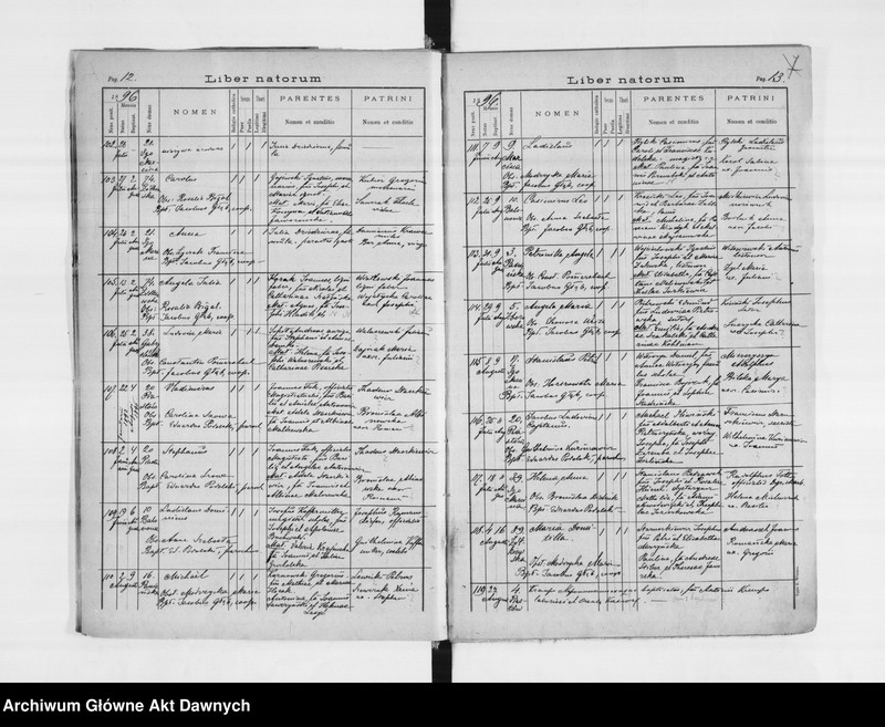 image.from.unit.number "Parafia: Lwów, parafia św. Marcina. Dekanat: Lwów. Księga metrykalna urodzeń, ślubów i zgonów dla parafii miejskiej, przedmieść: Zamarstynów i Zniesienie i wsi: Hołosko Wielkie i Hołosko Małe."