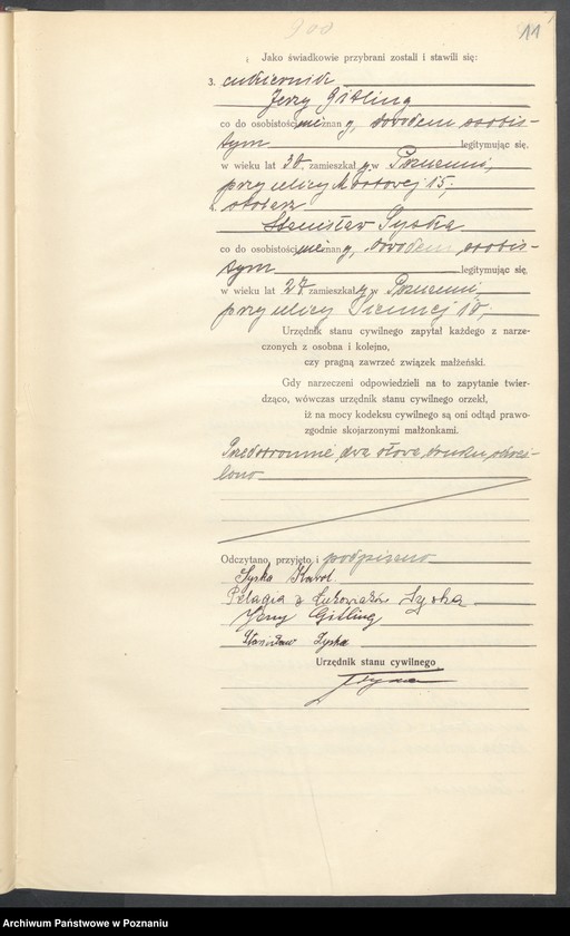 Obraz 13 z jednostki "Księga miejscowa małżeństw tom IV [Rejestr główny małżeństw]"