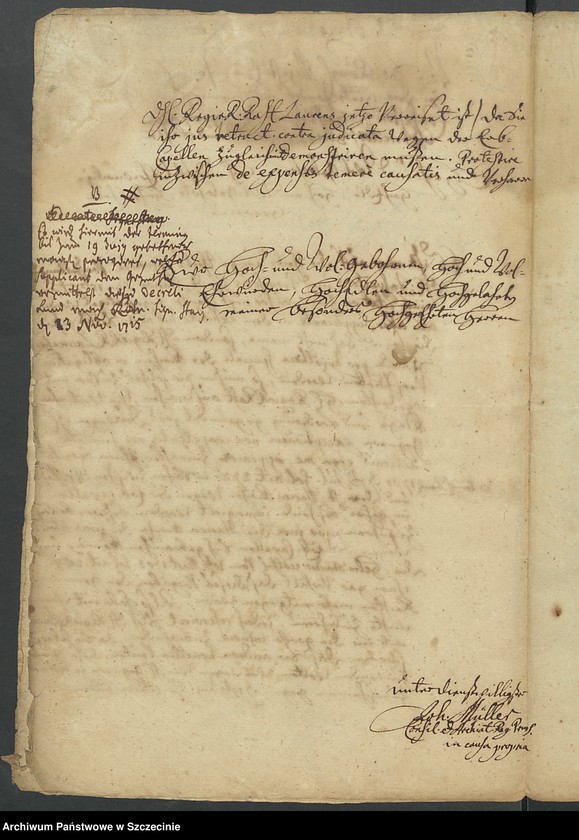 image.from.unit.number "Regierungsrat Laurens und Rat Johann Müller gegen die Vorsteher der Marienkirche zu Stargard wegen der Kirchenstühle des Gregor Peßke"