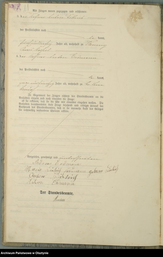 image.from.unit.number "Heiraths-Haupt-Register Nr 1 - 18"