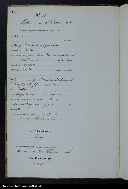 image.from.unit.number "Sterbe-Neben-Register Nr 1 - 184"