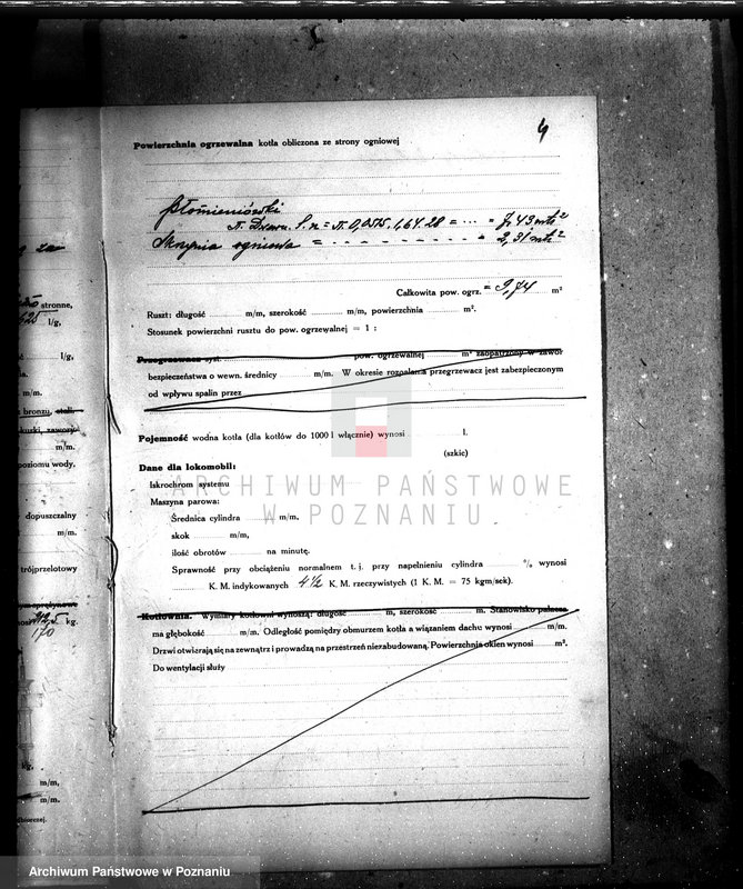 Obraz 8 z jednostki "Majętność Krzycko Małe, pow. leszczyński, własność E. Śmiechowski, nr woj. kotła 5792"