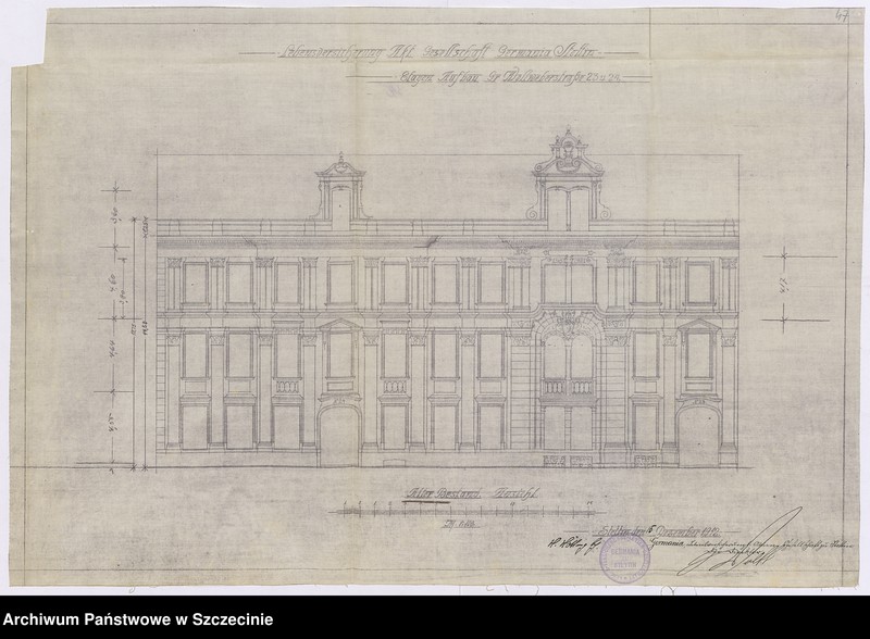 image.from.collection.number "Architektura Szczecina - akta nadzoru budowlanego111"