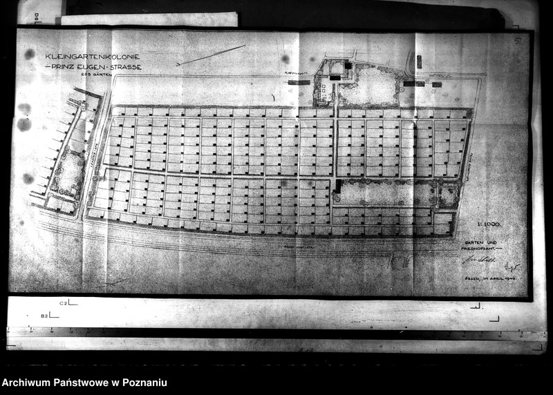 Obraz 12 z jednostki "Antrag für Kleingartenkolonie "Prinz - Eugen - Strasse" (Poznań)"