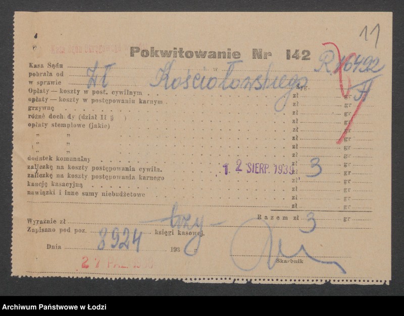 Obraz 13 z jednostki "Władysław Kościołowski - sklep spożywczy i tytoniowy"