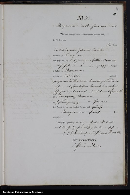 image.from.unit.number "Haupt-Sterbe-Register Nr 1 - 53"