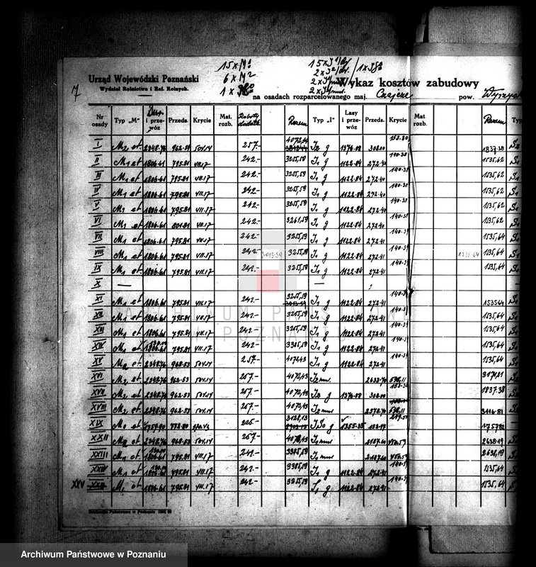 Obraz 11 z jednostki "Operat szacunkowy majątku Czajcze powiatu wyrzyskiego"