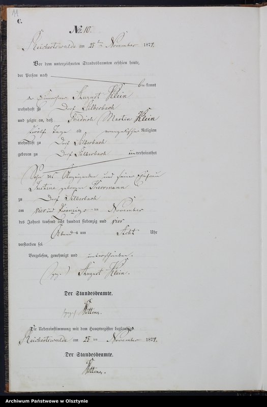 image.from.unit.number "Sterbe-Neben-Register Nr 1 - 14"