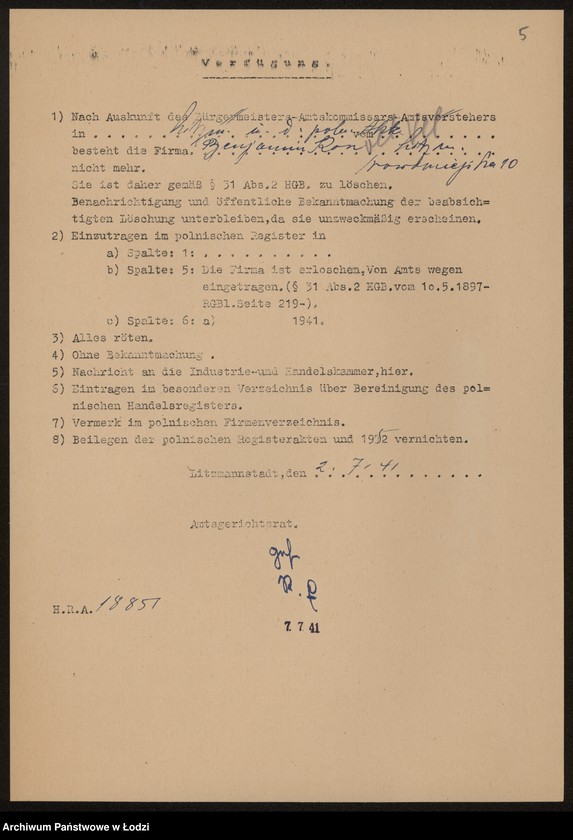 Obraz 7 z jednostki "Benjamin Kon vel Kac – drobna sprzedaż manufaktury"