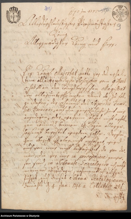 image.from.unit.number "In S. [Sachen] Heinrich Wilhelm Melhorn in causa Stipendi"