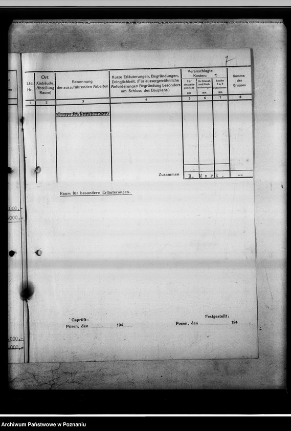 Obraz 11 z jednostki "Baupläne."