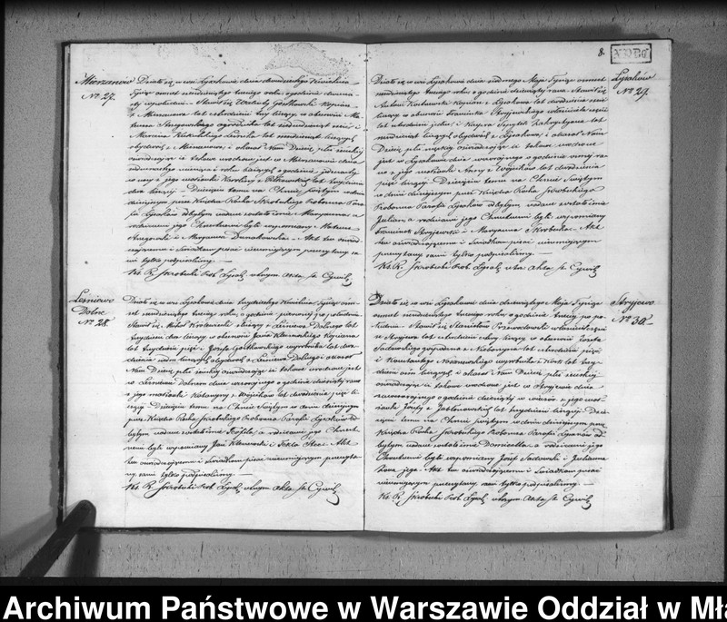 Obraz 10 z jednostki "Akta urodzin, małżeństw i zgonów"