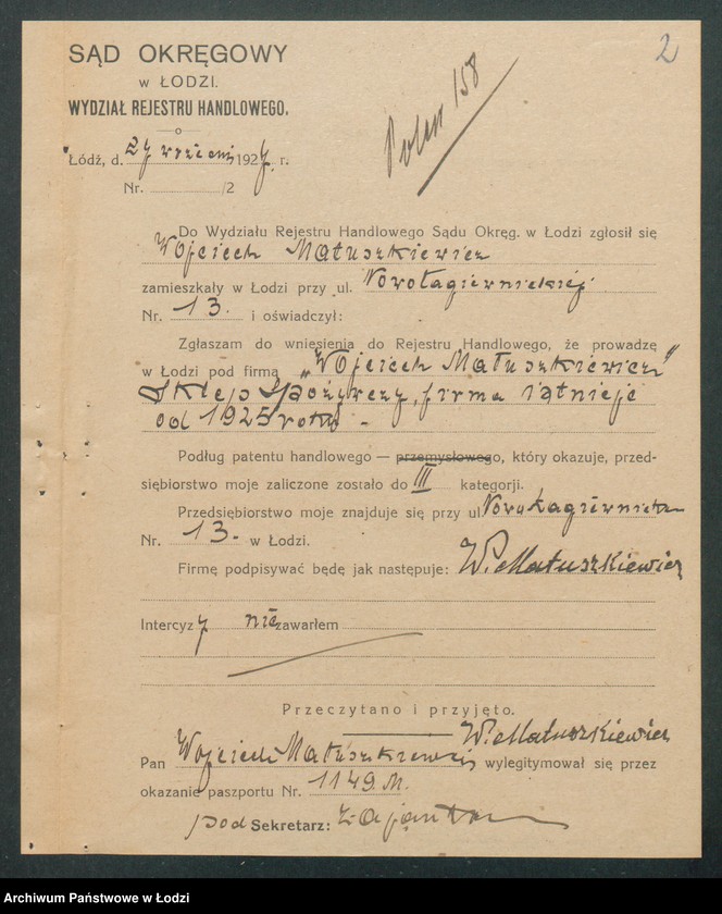 Obraz 4 z jednostki "Wojciech Małuszkiewicz- sklep spożywczy"