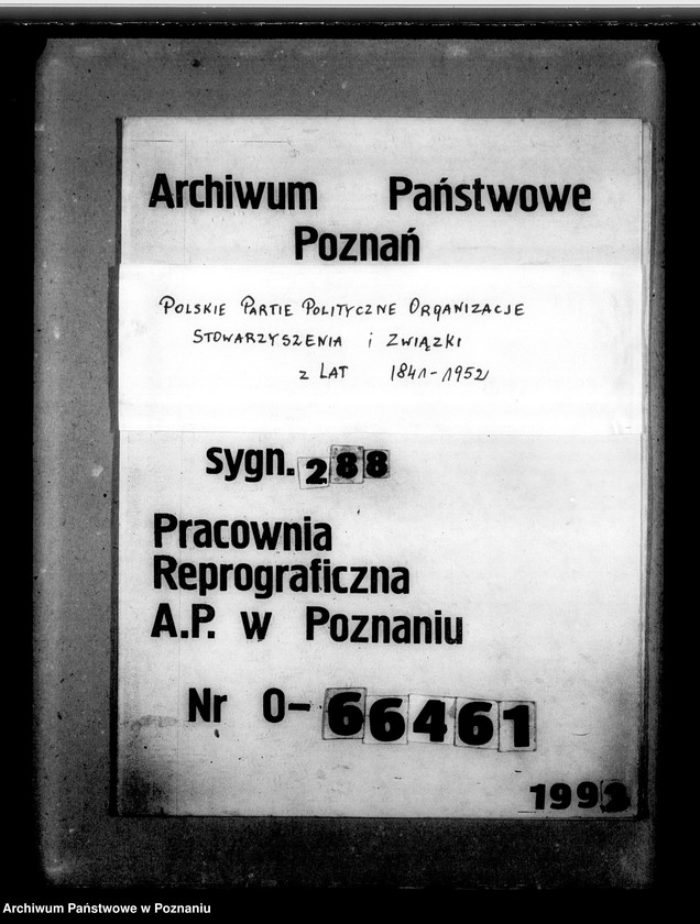 Obraz 1 z jednostki "Korespondencja m.in. z Zarządem Głównym"