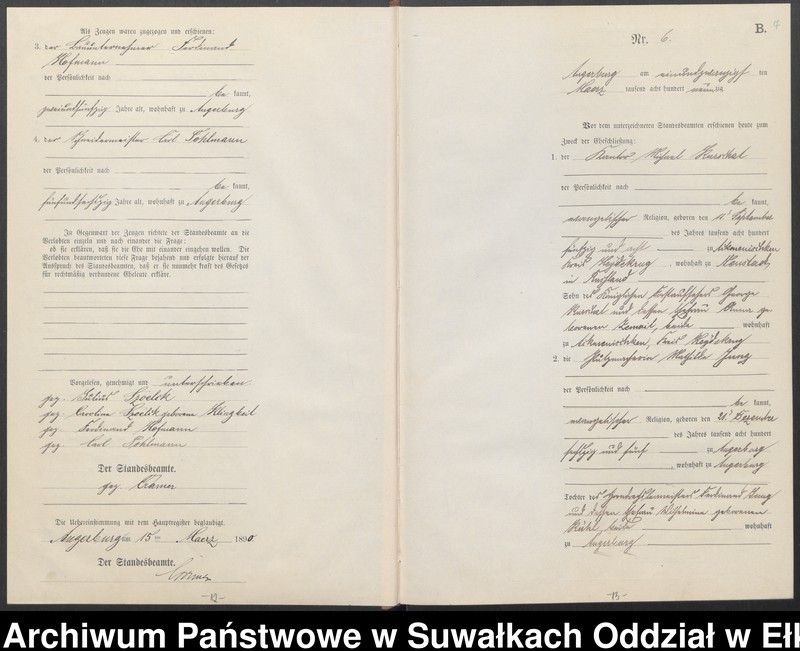 image.from.unit.number "Heiraths-Neben-Register des Preussischen Standes-Amtes Angerburg Kreis Angerburg"