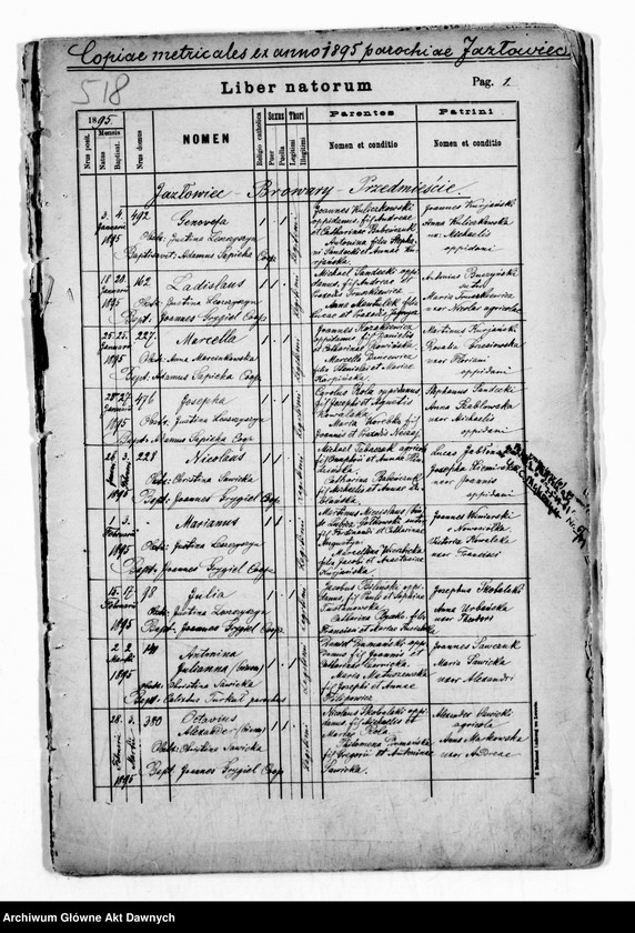 image.from.unit.number "Parafia: Jazłowiec. Dekanat: Jazłowiec. Kopie z ksiąg metrykalnych ur., śl., zg. dla miasta Jazłowiec i wsi: Browary, Burakówka*, Bazar*, Beremiany**, Ćwitowa, Duliby, Krzywołuka, Nowosiółka, Pauszówka, Połowce, Pomorce, Popowce*, Rzepińce, Przedmieście, Słobódka*, Zaleszczyki Małe, Chmielowa**, Drohiczówka**, Latacz**, Świerzkowce**, Żnibrody**."