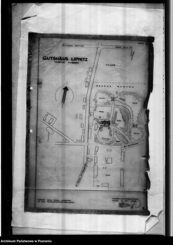 Obraz 10 z jednostki "Landesgut Lipnitz [Rysunki]."