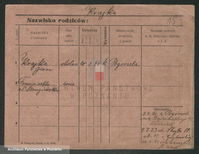 Obraz 15 z jednostki "Krajger - Krajkowski"