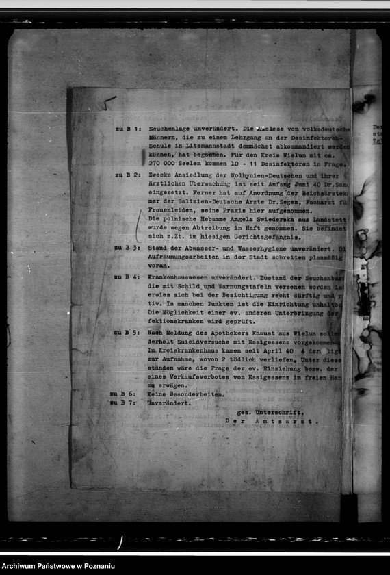 Obraz 10 z jednostki "Arbeitsübersichten der Gesundheitsämter"