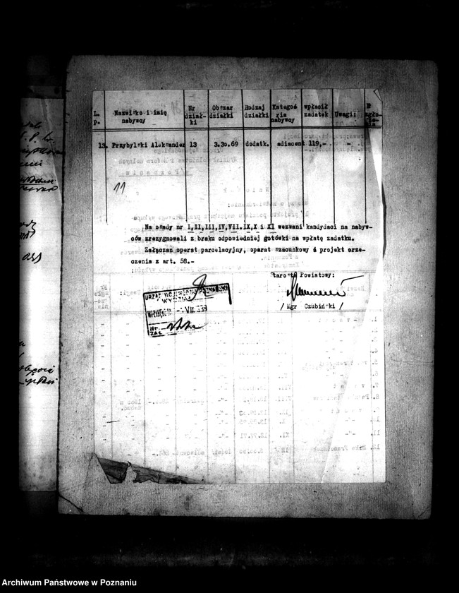 Obraz 15 z jednostki "Operat szacunkowy parcelowanego majątku Gorzyń powiatu międzychodzkiego"