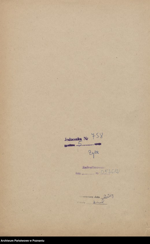 Obraz 9 z jednostki "A. betr. von Horwat, Schwiegersohn des Grafen Potworowski"