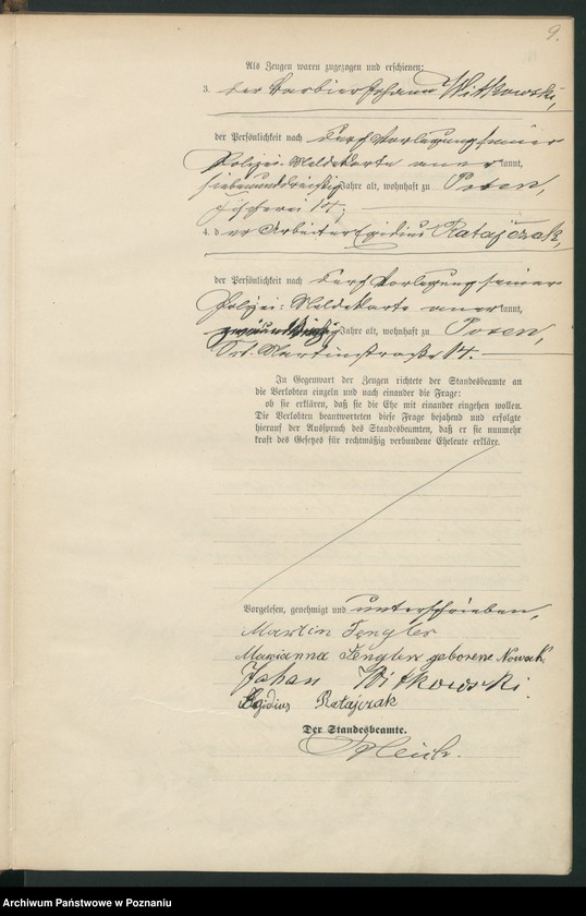 Obraz 11 z jednostki "Księga małżeństw t. III"