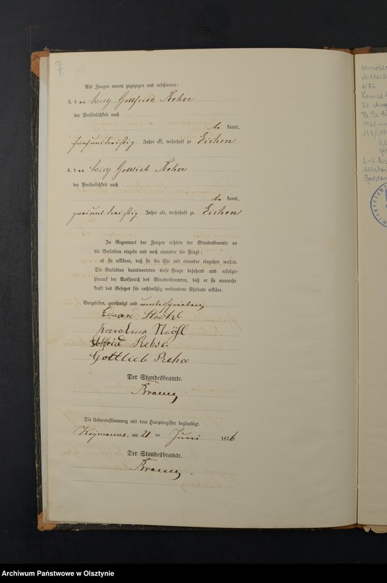 image.from.unit.number "Heiraths-Neben-Register Nr 1 - 10"