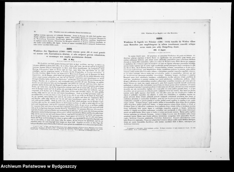 image.from.unit.number "Lateinische Urkunden Posener Städte. Hersg. von Heinrich Wuttke [1310-1425] - Memoriam Friderici Augusti Guilebmi Spotonii professoris olim lipsiensis Oratione de Gordianis Imperatoribus Romanis ab Aemilio Müllero pf. dr A.L.M habende die XXI M. Januarii A. 1861 ... Heinrich Wuttkie Specimen II Codicis Diplomatici Urbium Magni Ducatus Posnaniensie"