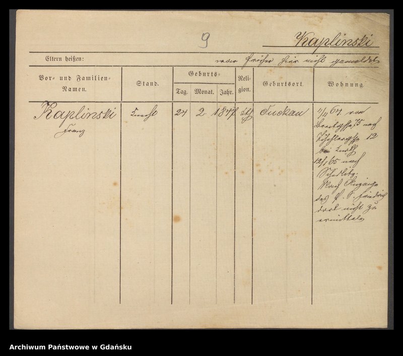 image.from.unit.number "Karty meldunkowe: Karbaum - Karls"