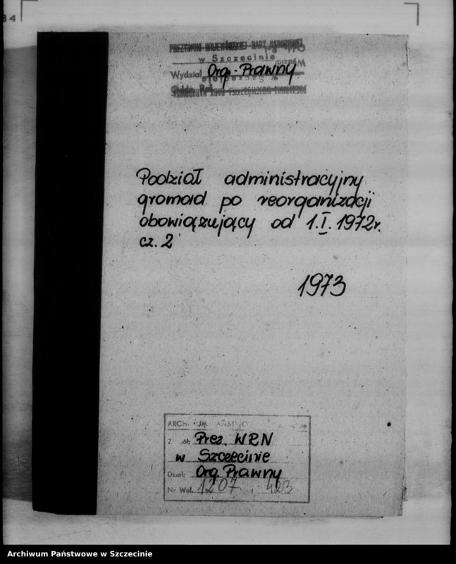 image.from.unit.number "Podział administracyjny gromad po reorganizacji obowiązującej od 1 stycznia 1972 r."