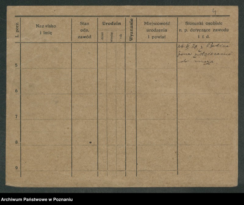 Obraz 6 z jednostki "Nowak od Stefan (żonaci i wdowy)"