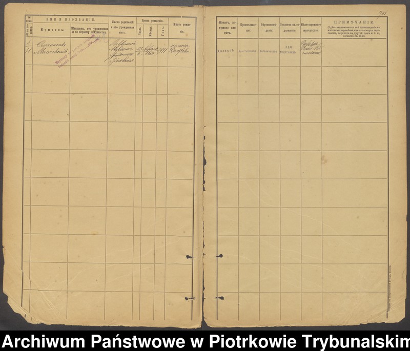 Obraz 17 z jednostki "[Księga ludności stałej gminy Ręczno wsi: Dąbie Podstolskie]"