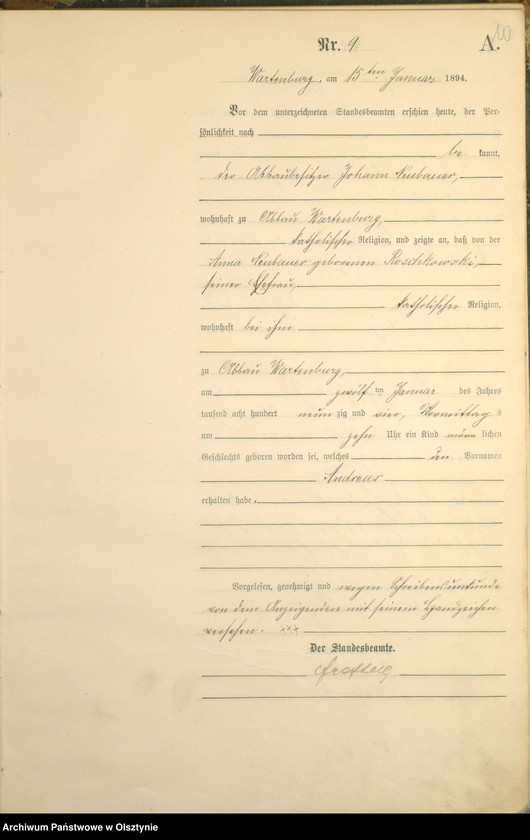 image.from.unit.number "Geburts-Haupt-Register Nr 1 - 218"