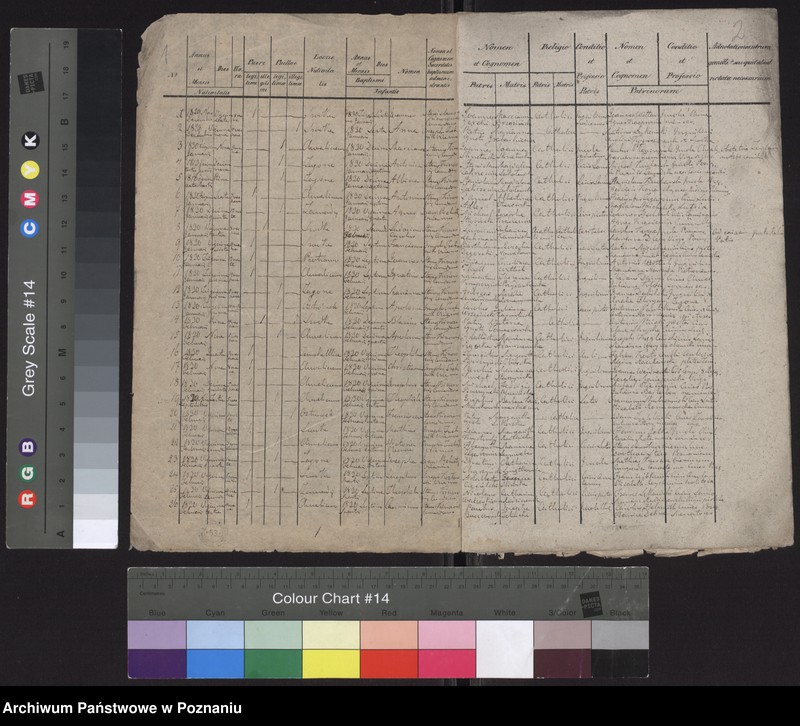 Obraz 3 z jednostki "Spis urodzeń"