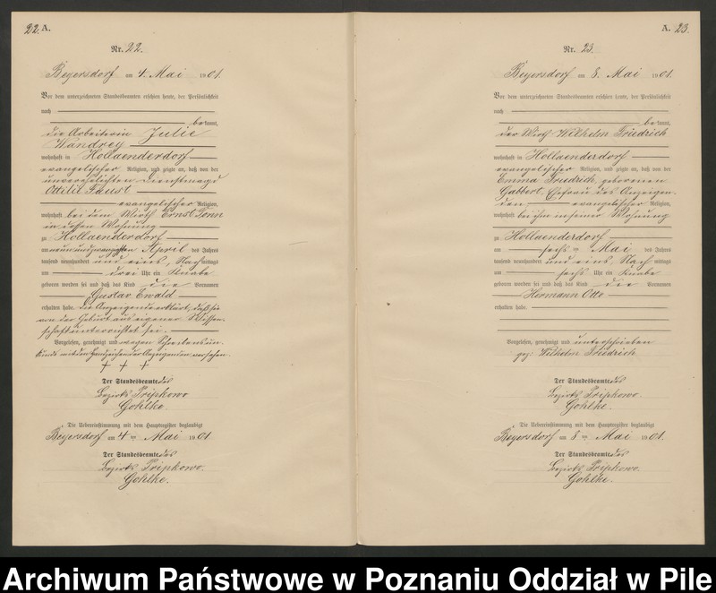 Obraz 14 z jednostki "Księga urodzeń"