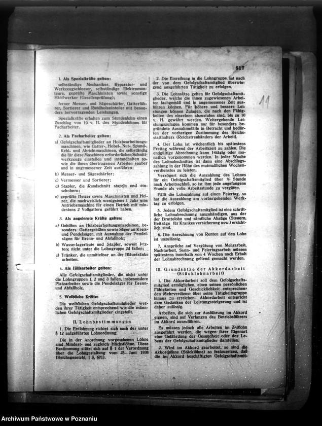 Obraz 14 z jednostki "Anordnung und Erlasse über Wohnung und Mietpolitik im Reichsgau Wartheland"