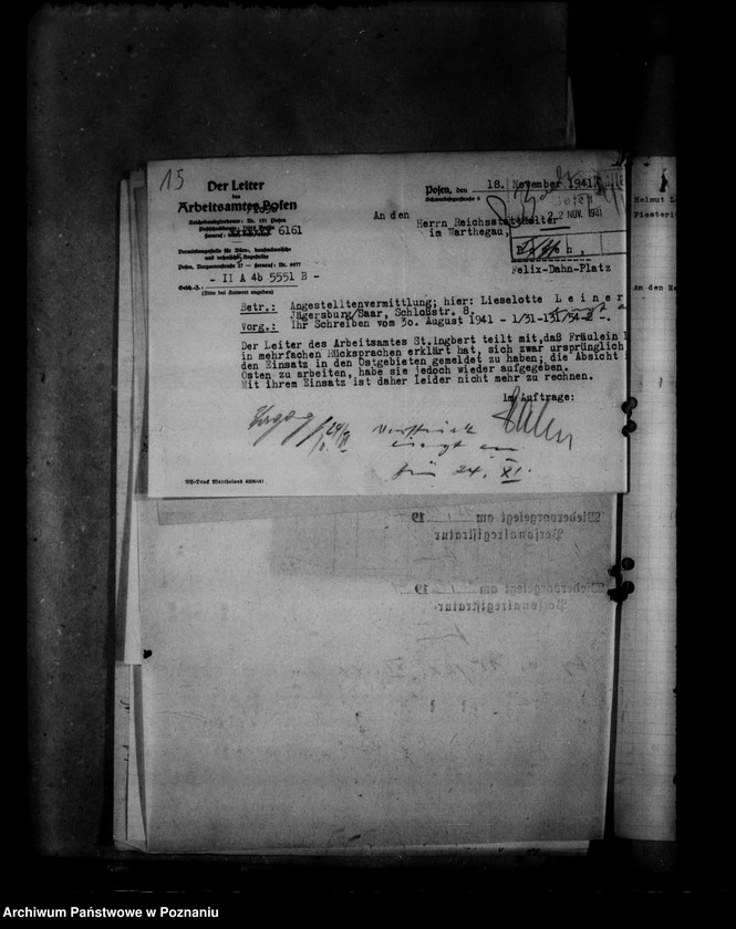 Obraz 19 z jednostki "Bewerbungen um Anstellung"