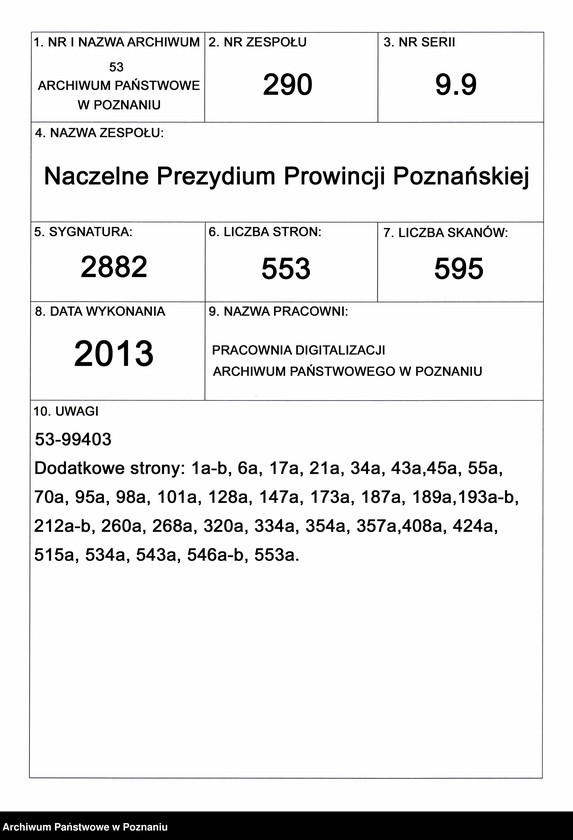 Obraz 1 z jednostki "Der Uebertritt polnischer und diesseitiger Untertanen auf preussisches und jenseitiges Gebiet während der polnischen Insurrektion und die dagegen getroffenen Massnahmen."