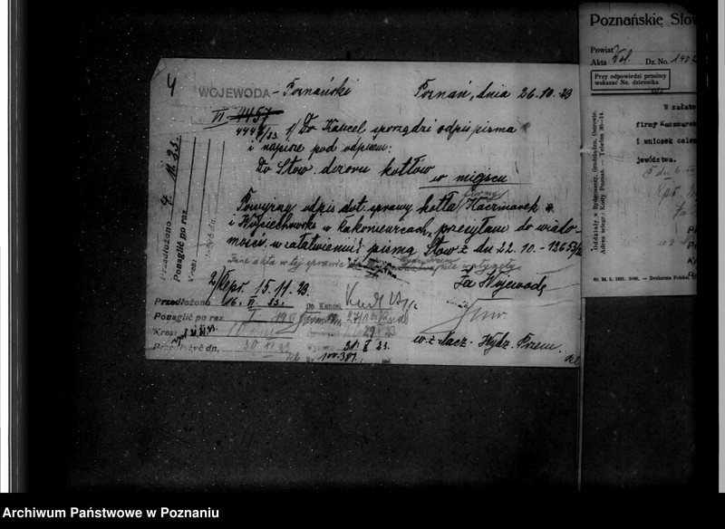 Obraz 8 z jednostki "Tartak Kaczmarka i Wojciechowskiego w Rakoniewicach powiat wolsztyński nr woj. kotła 2407"